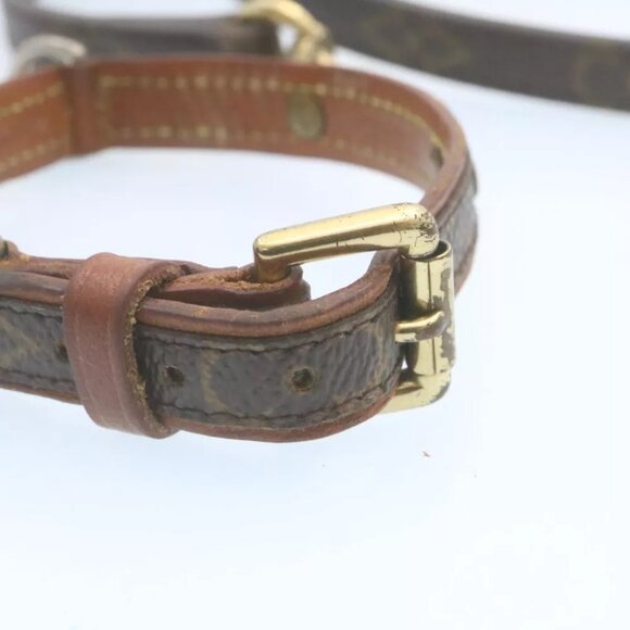 LOUIS VUITTON Monogram Leash Baxter Collier Baxter Dog Leash LV Auth am2166g - Picture 2 of 8